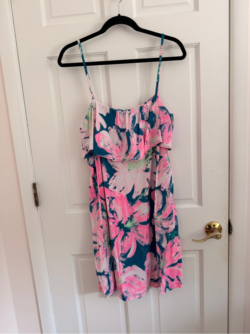 Lilly Pulitzer Teal and Pink Dress